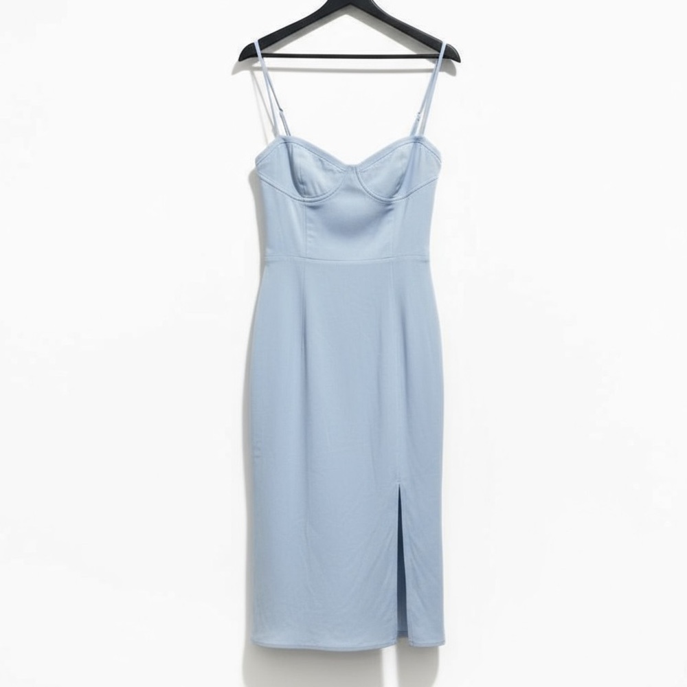 Sunday Best Light Blue Dress from Aritzia